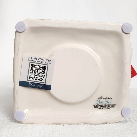 Blue Sky Clayworks x Hello Kitty Christmas Tealight House Warmest Wishes - New - Picture 6 of 6